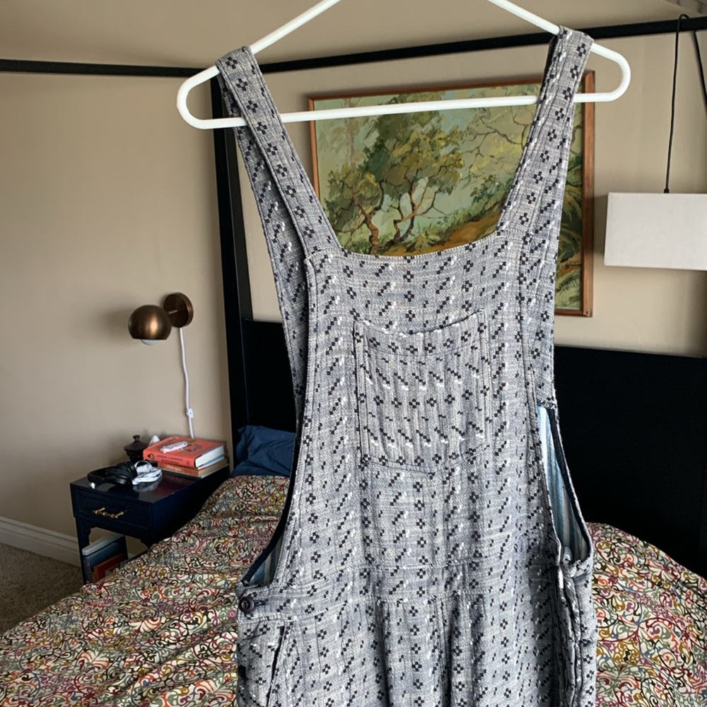 Ace & Jig Railroad Overalls in Ditsy